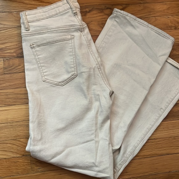 Wide Leg Street Jean, Cream SONG - Picture 2 of 3